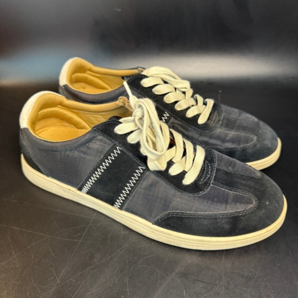 Revitalign Siesta Black Suede Nylon Fashion Sneaker Women Size‎ 9B